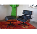 Charles & Ray Eames Lounge Chair mit Ottoman – Vitra 1997, Originalklassiker