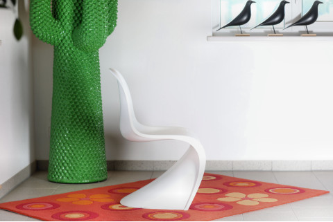 Vitra Panton Chair Classic – Verner Panton, Weiß (ca. 1960)