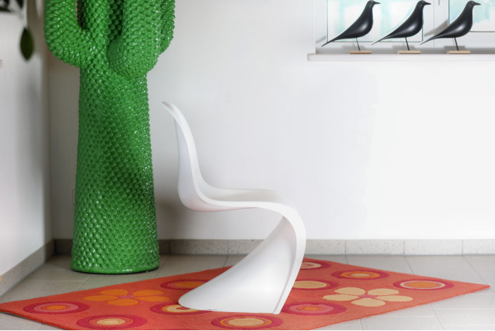 Vitra Panton Chair Classic – Verner Panton, Weiß (ca. 1960)