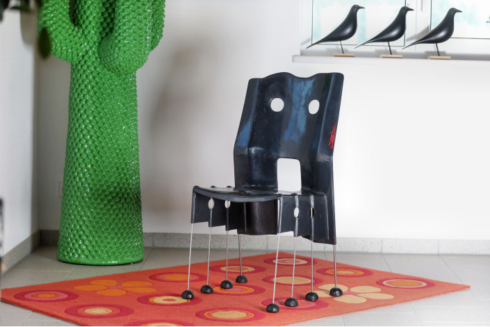 Greene Street Stuhl – Gaetano Pesce 1984, Vitra 1991, seltenes Sammlerstück