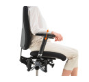 BIOSWING 260 iQ Bürostuhl – ergonomischer Schwingstuhl mit 60 cm Rückenlehne