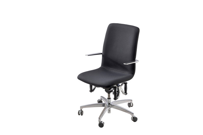 Haider BIOSWING LOOP Bürostuhl – Beckenbalance & feste Armlehnen