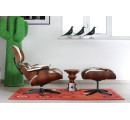 Charles & Ray Eames Lounge Chair mit Ottoman – Hermann Miller by Vitra, Palisander & Kuhfell, seltenes Unikat