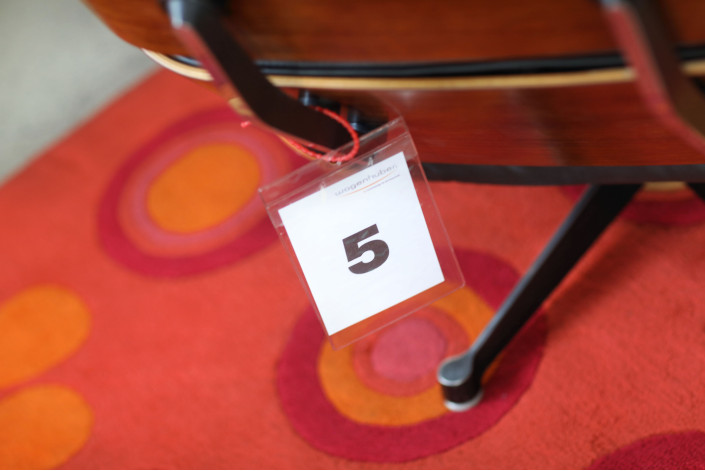 Charles & Ray Eames Lounge Chair mit Ottoman – Hermann Miller by Vitra, Palisander & Schwarzes Leder mit Patina, ca. 1970–1980